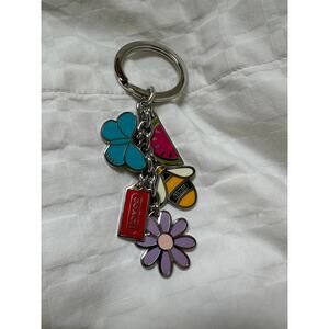 Authentic and vintage coach keychain